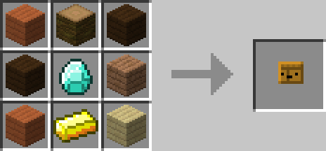 Crafting Table receptura inventory pets
