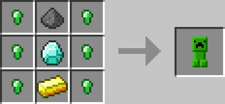 creeper receptura inventory pets