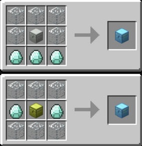 diamentowa skrzynia receptura iron chests