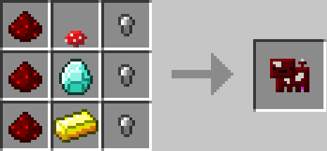 mooshroom cow receptura inventory pets