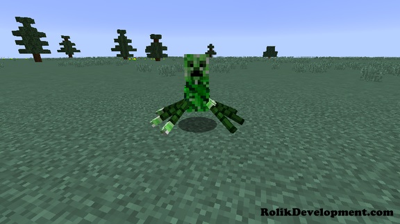 spider creeper mutated mobs minecraft 1.12