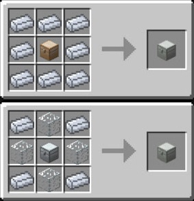 srebrna skrzynia receptura iron chests