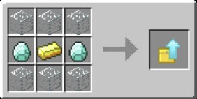ulepszenie zlota do diamentowa skrzynia receptura iron chests