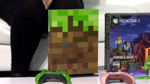 xbox one s minecraft edycja limitowana