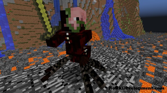 zombie spider pigmen mutated mobs minecraft 1.12