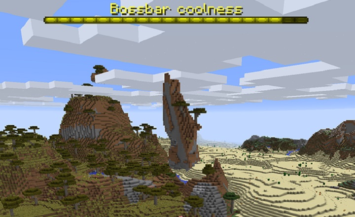 minecraft 1.13 snapshot 18w05a boss bar nowy pasek bosa