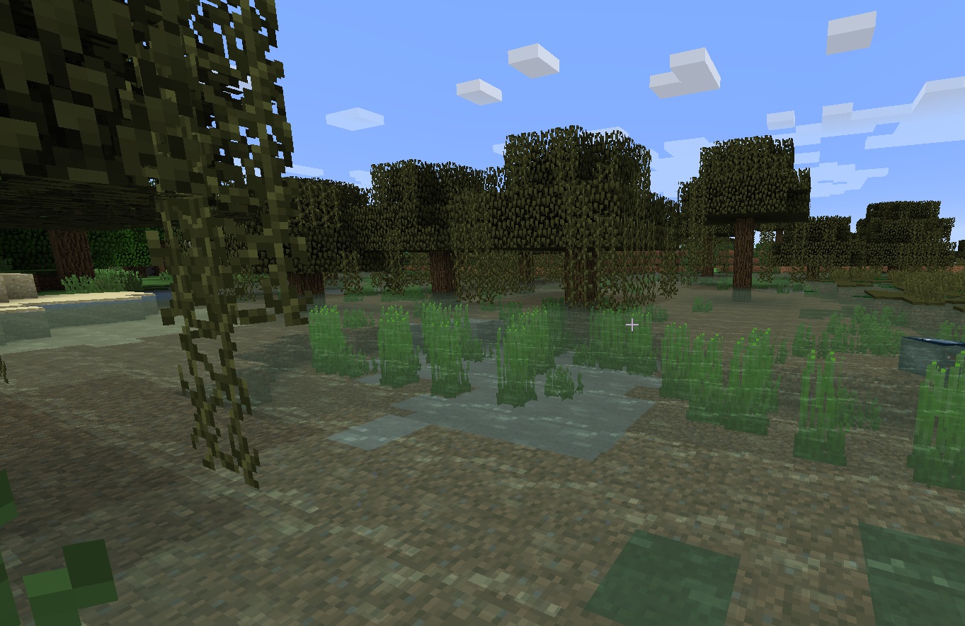 nowy kolor wody na bagnach minecraft 1.13