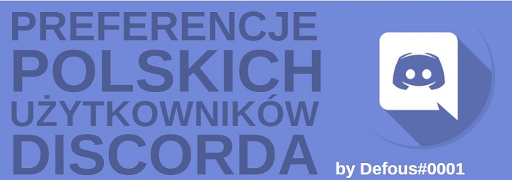preferencje uzytkownikow discord polska infografika