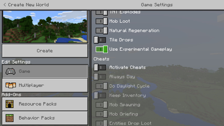 edycja bedrock minecraft aktualizacja oceanu beta mcpe
