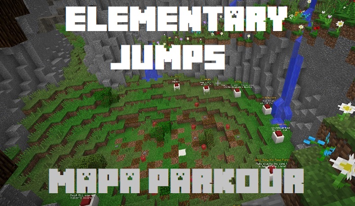 elementary jumps red apple mapa parkour mini
