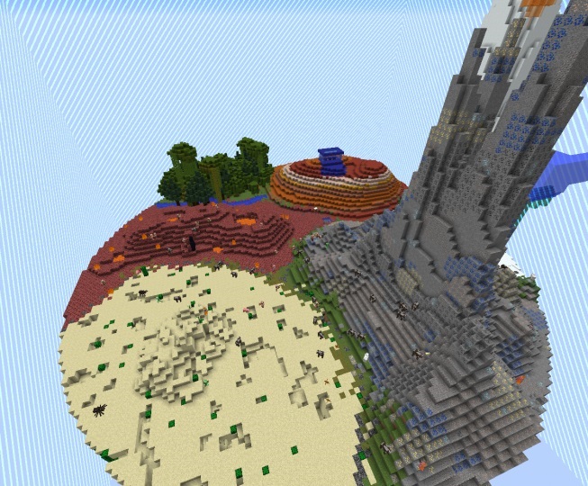 minecraft ultimate hardcore mapa wyzwanie wyspa