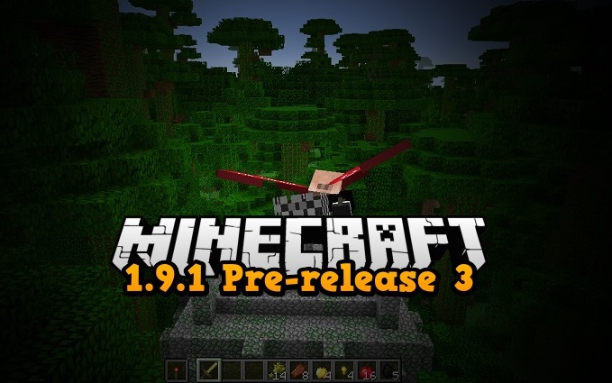 1.9.1 prerelease 3 minecraft