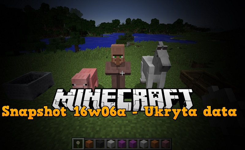 snapshot 16w06a ukryta data premiery 1.9 minecraft