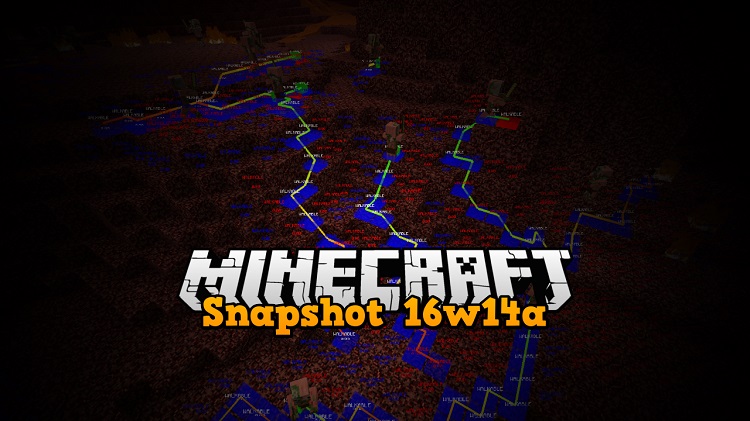 snapshot 16w14a minecraft 1.9.3