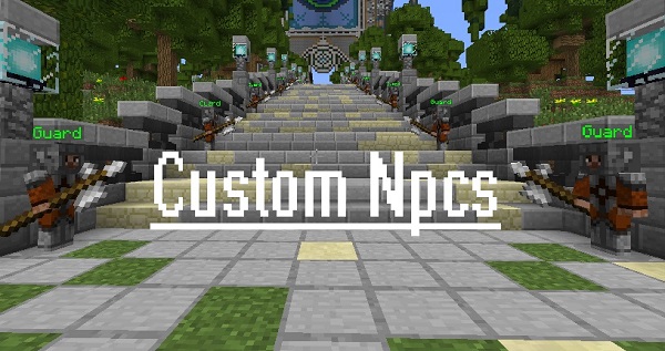 custom npc mod minecraft