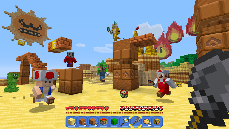 nintendo switch edition minecraft mario mapa 1