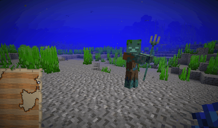 topielec drowned minecraft 1.13
