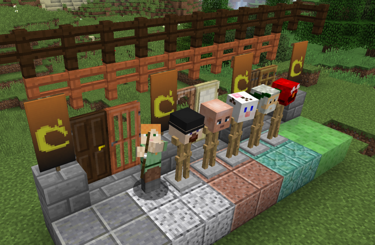 Minecraft 1.8 grafika