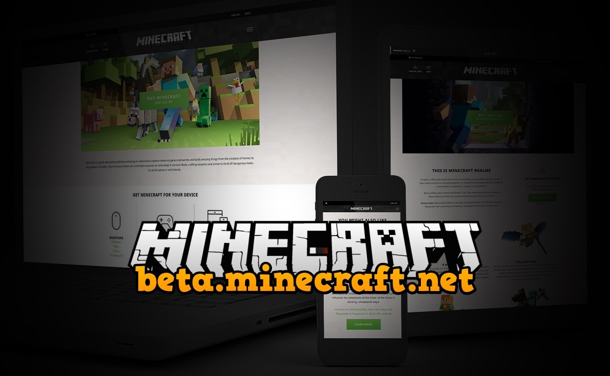 Zmiana głównej strony MC - beta.minecraft.net